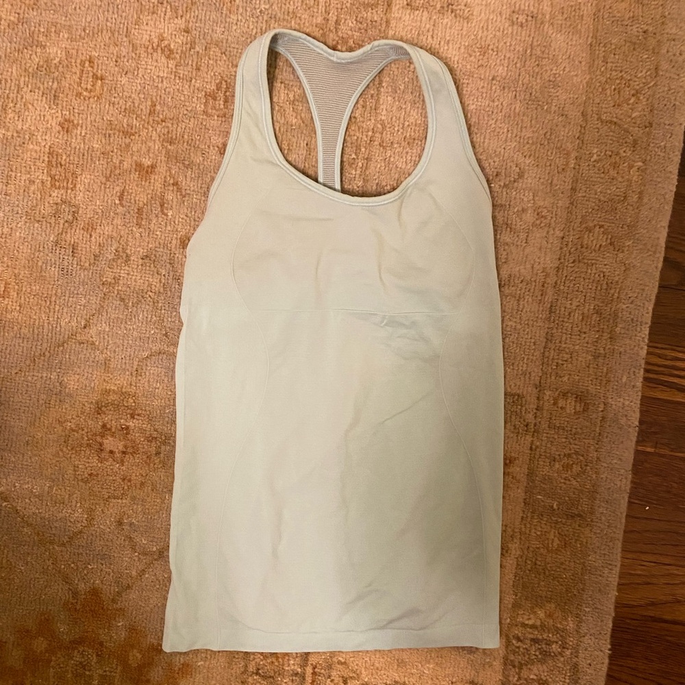 Lululemon seafoam tank
